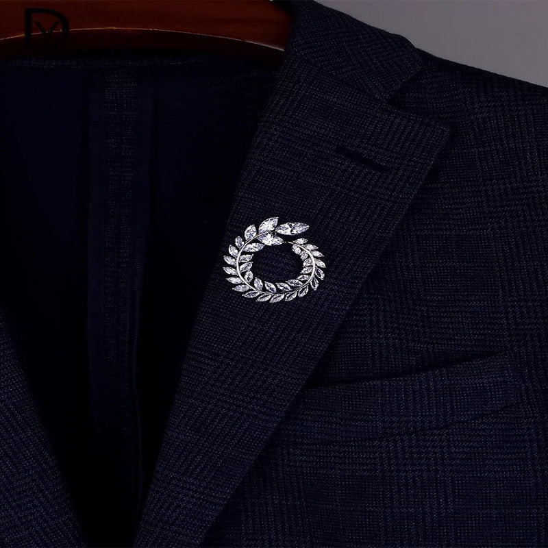 Elegant, Simple And Generous Wheat Ear Suit Brooch
