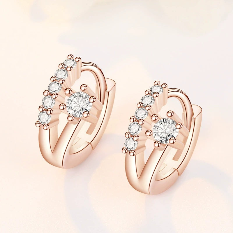 Women's Simple Earrings Simple And Versatile Jewelry Gifts