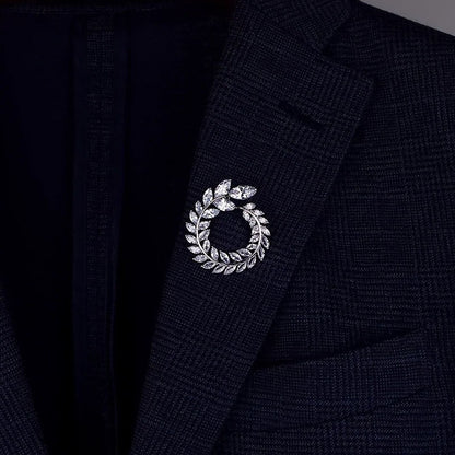 Elegant, Simple And Generous Wheat Ear Suit Brooch